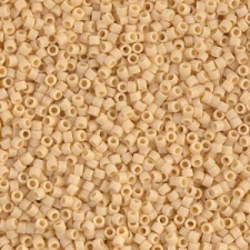 Miyuki delica beads 15/0 - Matted opaque pear DBS-1581